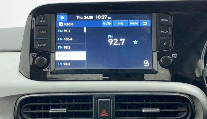 2019 Hyundai GRAND I10 NIOS SPORTZ AMT 1.2 KAPPA VTVT, Petrol, Automatic, 76,421 km, Infotainment System