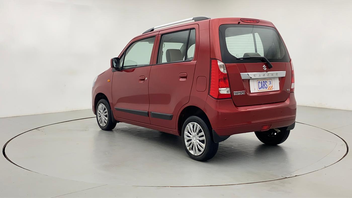 2015 Maruti Wagon R 1.0 VXI, Petrol, Manual, 16,090 km, Left Back Diagonal (45- Degree) View