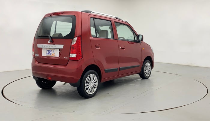 2015 Maruti Wagon R 1.0 VXI, Petrol, Manual, 16,090 km, Right Back Diagonal (45- Degree) View