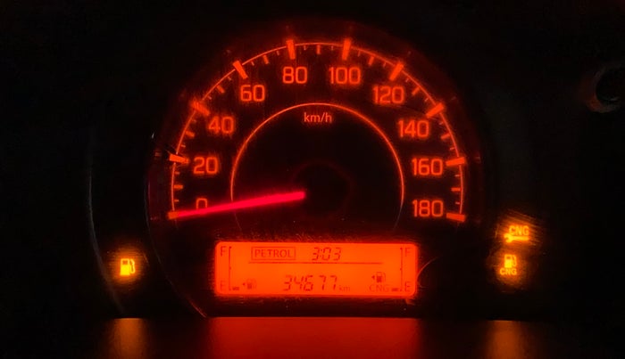 2022 Maruti New Wagon-R VXI CNG 1.0, CNG, Manual, 34,657 km, Odometer Image