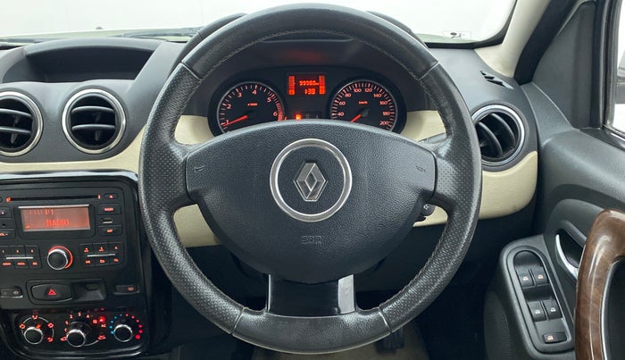 2012 Renault Duster RXZ DIESEL 110, Diesel, Manual, 1,00,110 km, Steering Wheel Close Up