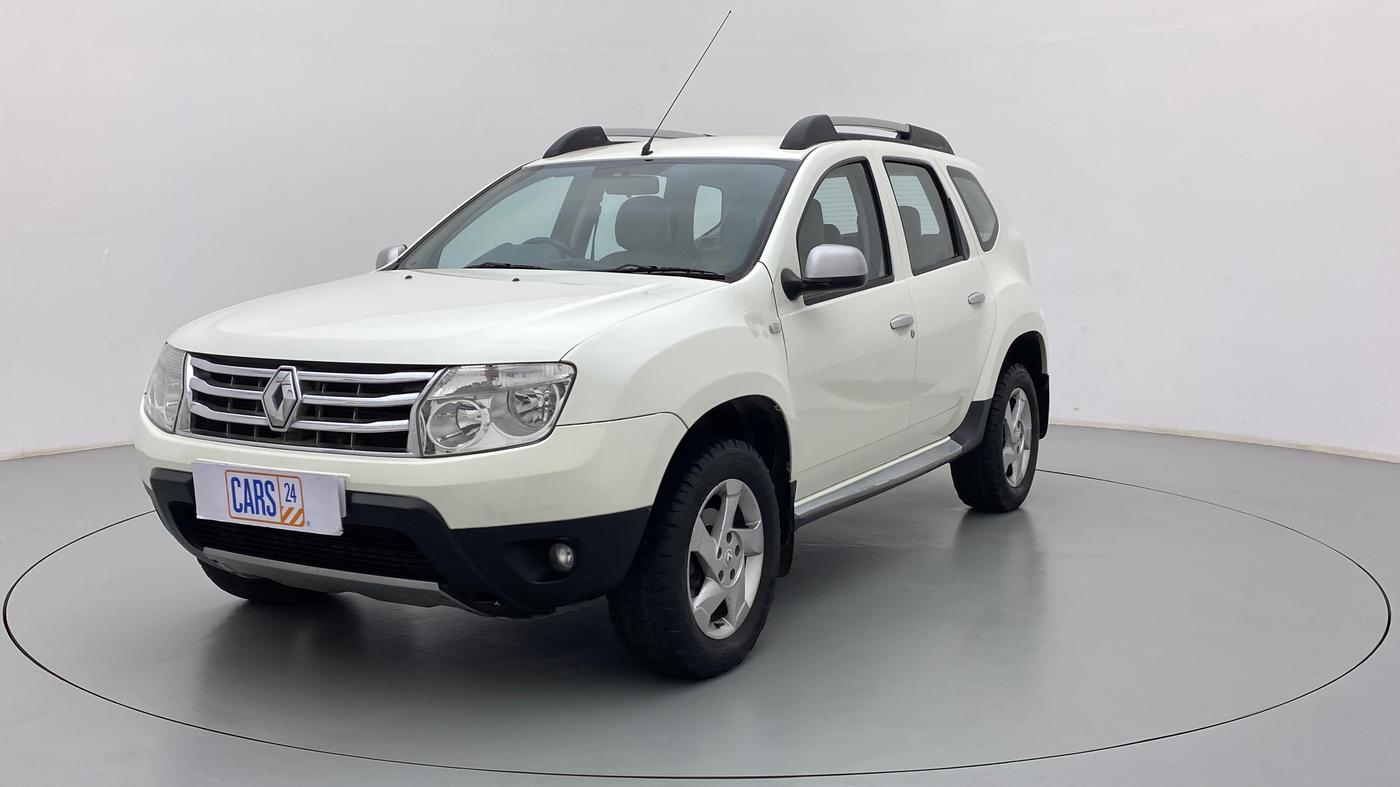 2012 Renault Duster RXZ DIESEL 110, Diesel, Manual, 1,00,110 km, Left Front Diagonal