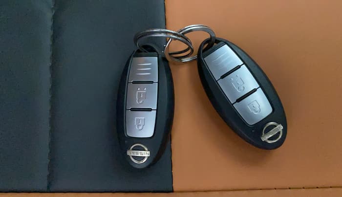 2021 Nissan MAGNITE XV TURBO CVT, Petrol, Automatic, 42,659 km, Key Close Up