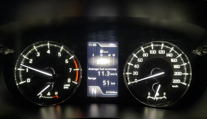 2022 Toyota Glanza V AMT, Petrol, Automatic, 41,044 km, Odometer Image