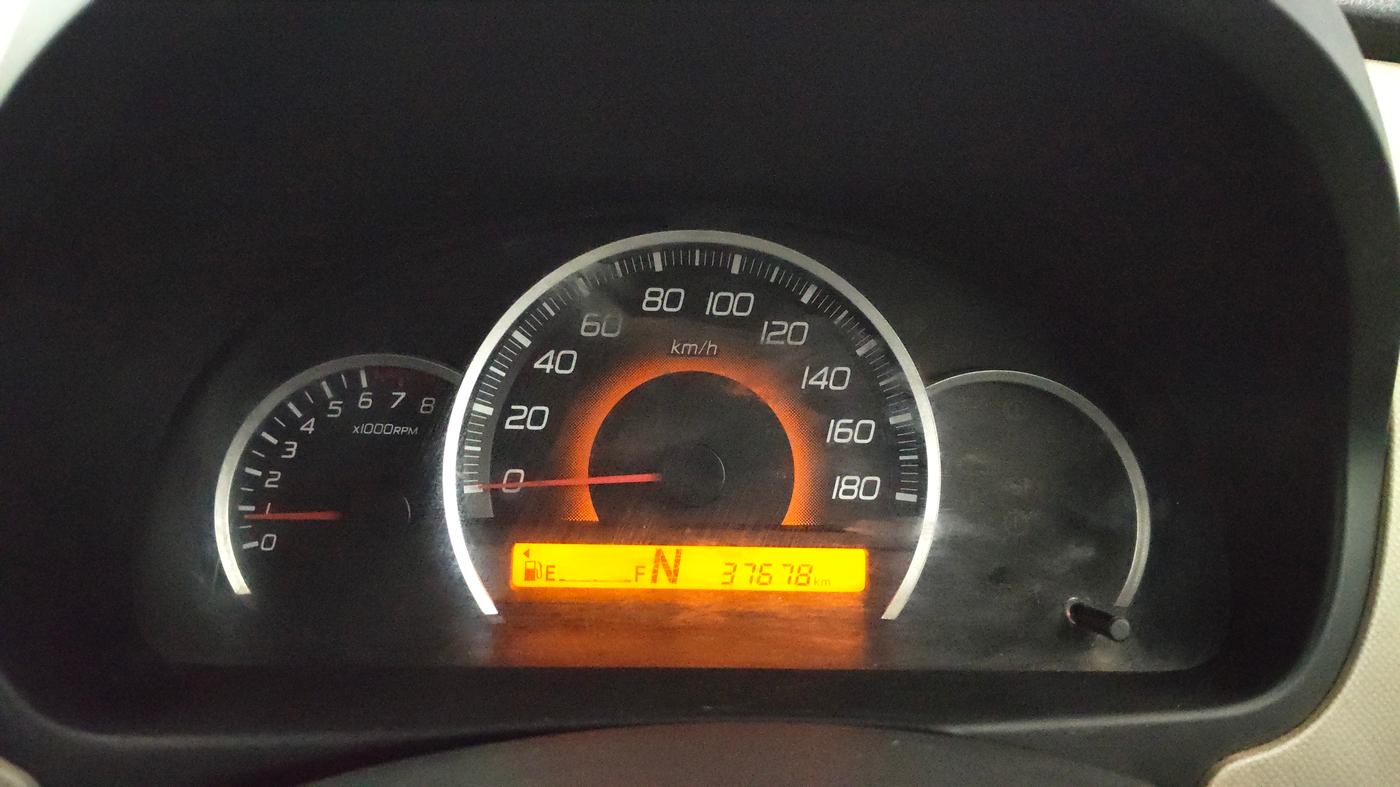 2016 Maruti Wagon R 1.0 VXI AMT, Petrol, Automatic, 37,665 km, Odometer Image