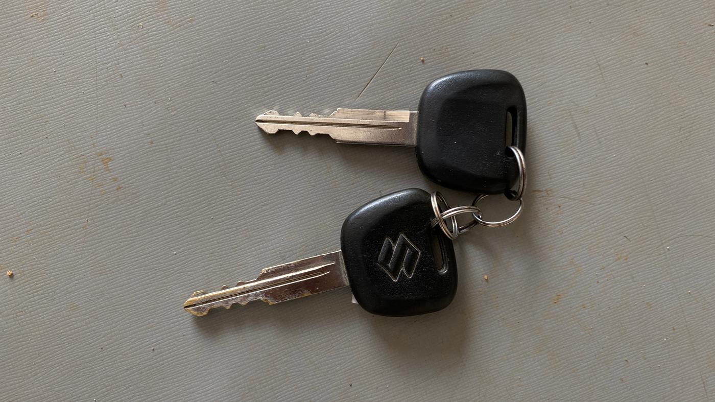 2022 Maruti Eeco 5 STR AC (O), Petrol, Manual, 24,174 km, Key Close Up