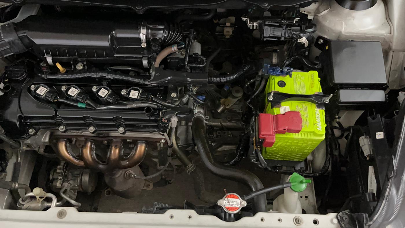 2021 Toyota Glanza G, Petrol, Manual, 73,417 km, Engine View - Left