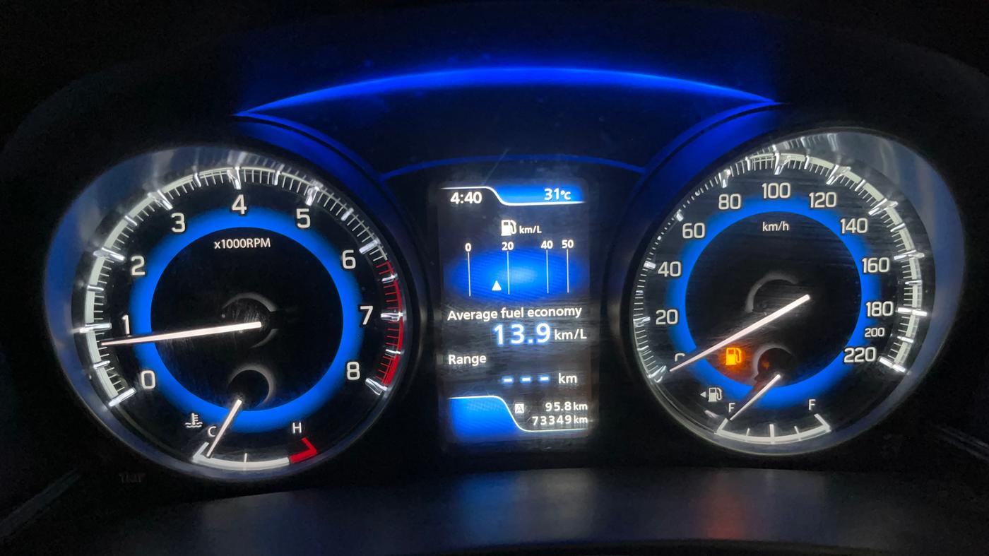 2021 Toyota Glanza G, Petrol, Manual, 73,417 km, Odometer Image