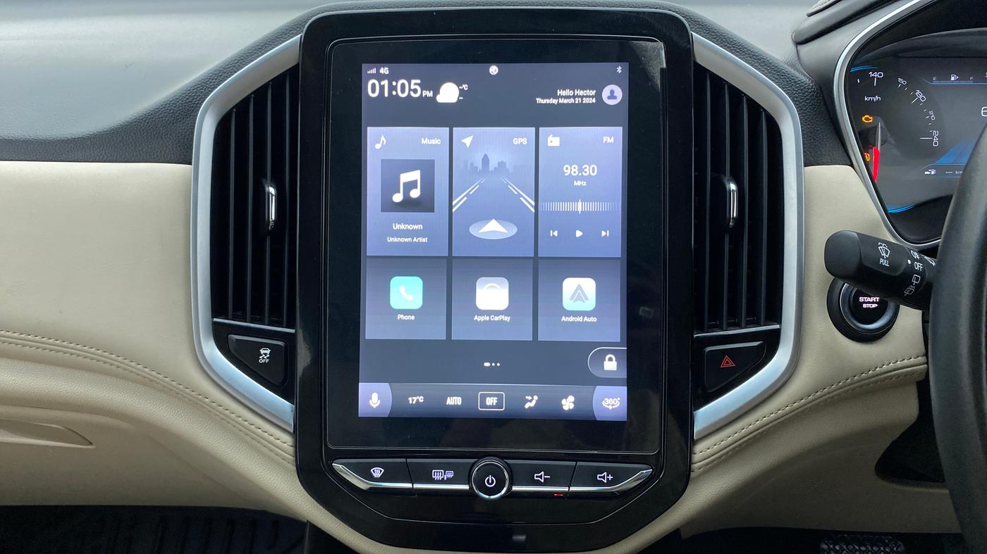 2021 MG HECTOR SHARP 1.5 DCT PETROL DUAL TONE, Petrol, Automatic, 47,850 km, Apple CarPlay and Android Auto