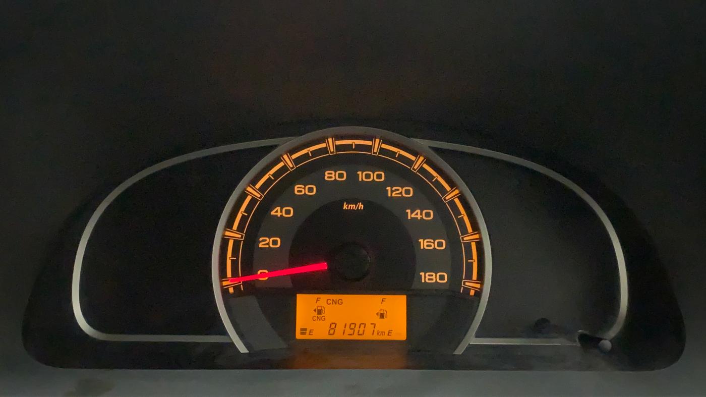 2014 Maruti Alto 800 LXI CNG, CNG, Manual, 81,907 km, Odometer Image