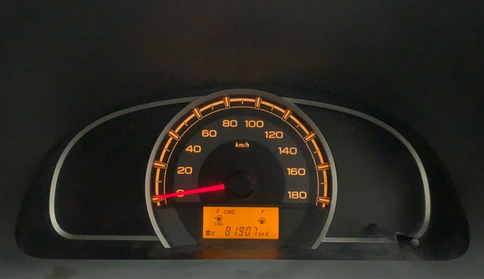 2014 Maruti Alto 800 LXI CNG, CNG, Manual, 81,907 km, Odometer Image