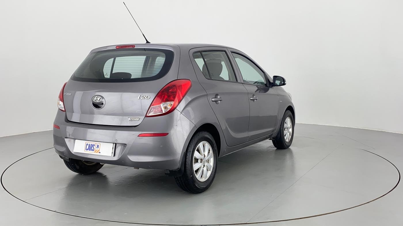 2014 Hyundai i20 SPORTZ 1.2 VTVT, Petrol, Manual, 85,048 km, Right Back Diagonal