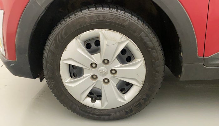 2017 Hyundai Creta E PLUS 1.6 PETROL, Petrol, Manual, 60,658 km, Left Front Wheel