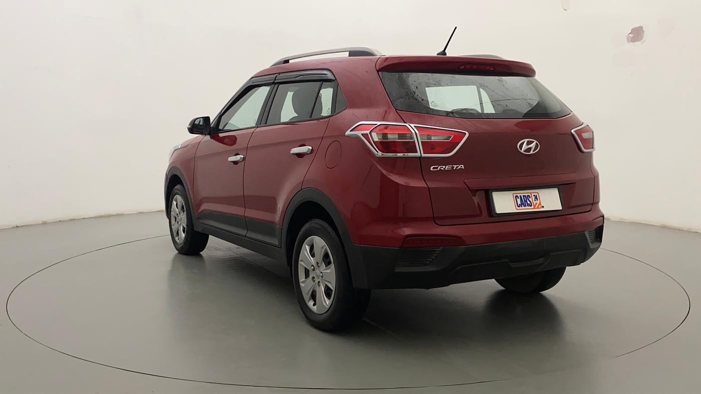 2017 Hyundai Creta E PLUS 1.6 PETROL, Petrol, Manual, 60,658 km, Left Back Diagonal