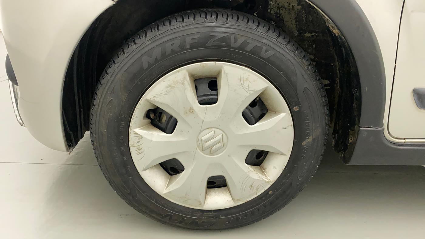 2019 Maruti New Wagon-R VXI (O) 1.0, Petrol, Manual, 5,464 km, Left Front Wheel