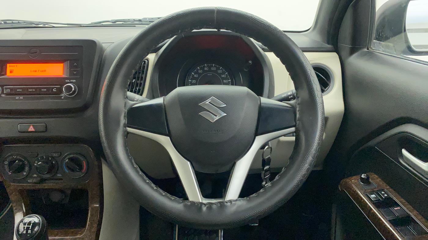 2019 Maruti New Wagon-R VXI (O) 1.0, Petrol, Manual, 5,464 km, Steering Wheel Close Up