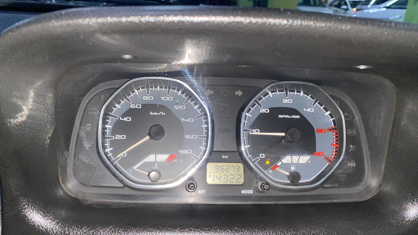 2015 Tata Indigo ECS LS TDI, Diesel, Manual, 96,310 km, Odometer Image