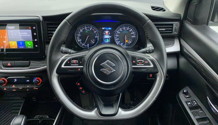 2020 Maruti XL6 ALPHA AT SHVS, Petrol, Automatic, 10,817 km, Steering Wheel Close Up