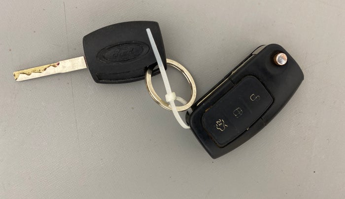 2013 Ford Ecosport AMBIENTE 1.5L DIESEL, Diesel, Manual, 1,16,652 km, Key Close Up