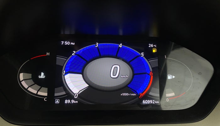 2021 Nissan MAGNITE XV MT, Petrol, Manual, 60,989 km, Odometer Image