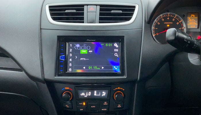 2017 Maruti Swift ZXI D, Petrol, Manual, 68,751 km, Air Conditioner