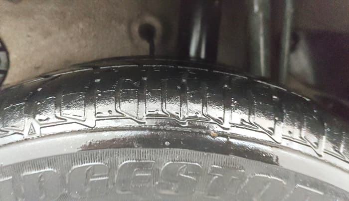2015 Tata Zest XT PETROL, Petrol, Manual, 76,383 km, Left Rear Tyre Tread