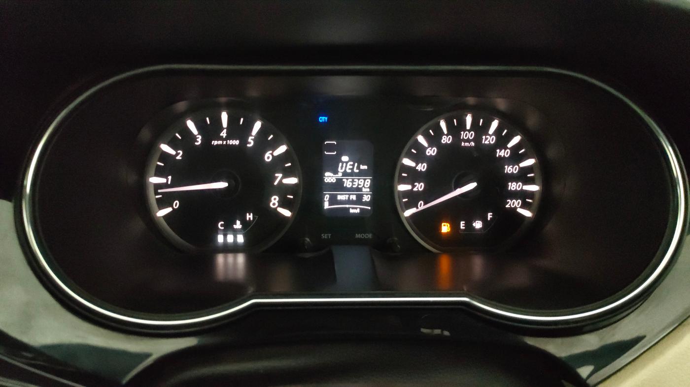 2015 Tata Zest XT PETROL, Petrol, Manual, 76,383 km, Odometer Image
