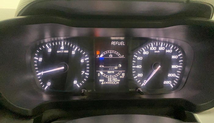 2020 Tata ALTROZ XE PETROL, Petrol, Manual, 33,190 km, Odometer Image