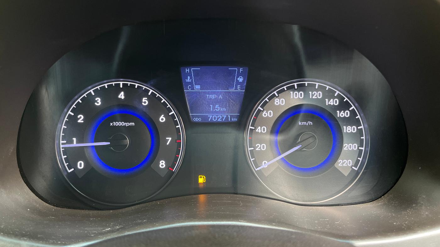 2017 Hyundai Verna 1.6 VTVT SX O, Petrol, Manual, 70,270 km, Odometer Image