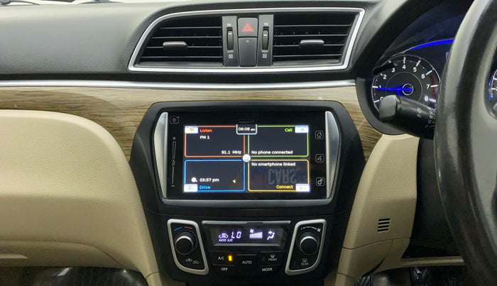 2018 Maruti Ciaz ALPHA 1.5 SHVS PETROL, Petrol, Manual, 75,831 km, Air Conditioner