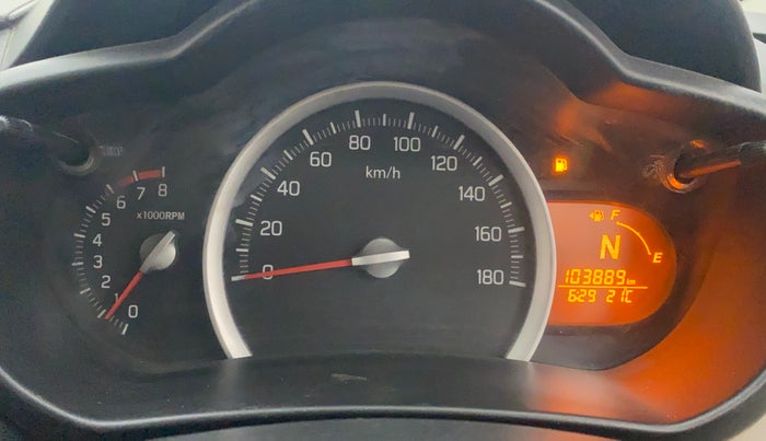 2014 Maruti Celerio VXI AMT, Petrol, Automatic, 1,03,839 km, Odometer Image