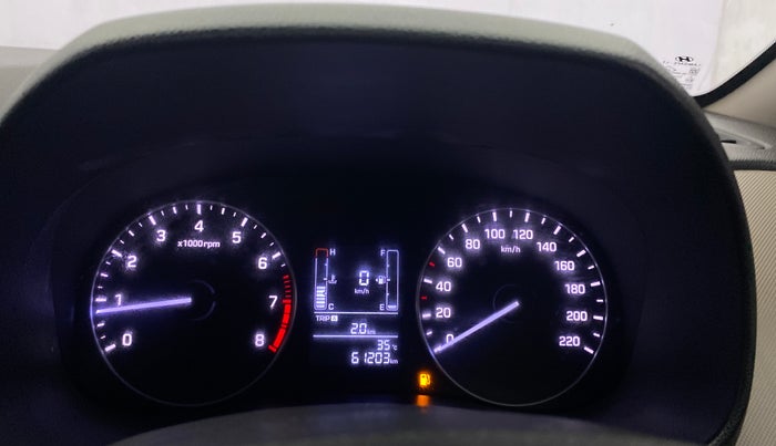 2016 Hyundai Creta E PLUS 1.6 PETROL, Petrol, Manual, 61,202 km, Odometer Image