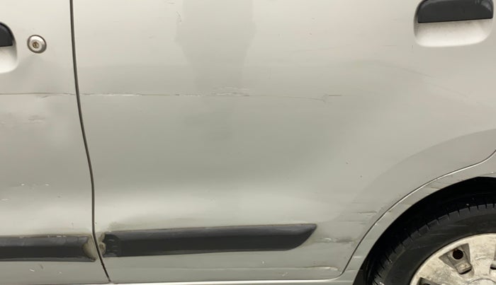 2010 Maruti Wagon R 1.0 LXI, Petrol, Manual, 67,394 km, Rear left door - Slightly dented