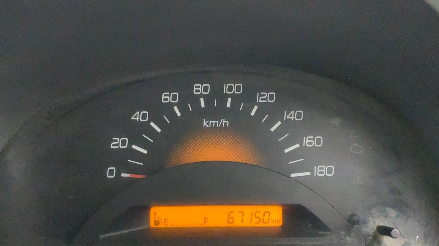 2010 Maruti Wagon R 1.0 LXI, Petrol, Manual, 67,394 km, Odometer Image