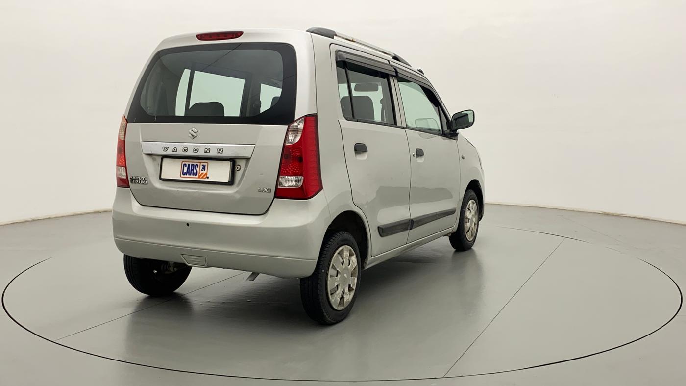 2010 Maruti Wagon R 1.0 LXI, Petrol, Manual, 67,394 km, Right Back Diagonal