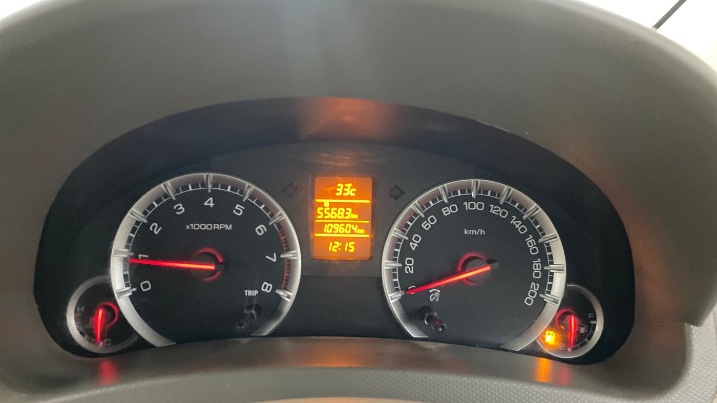 2017 Maruti Ertiga ZXI+, Petrol, Manual, 1,09,563 km, Odometer Image