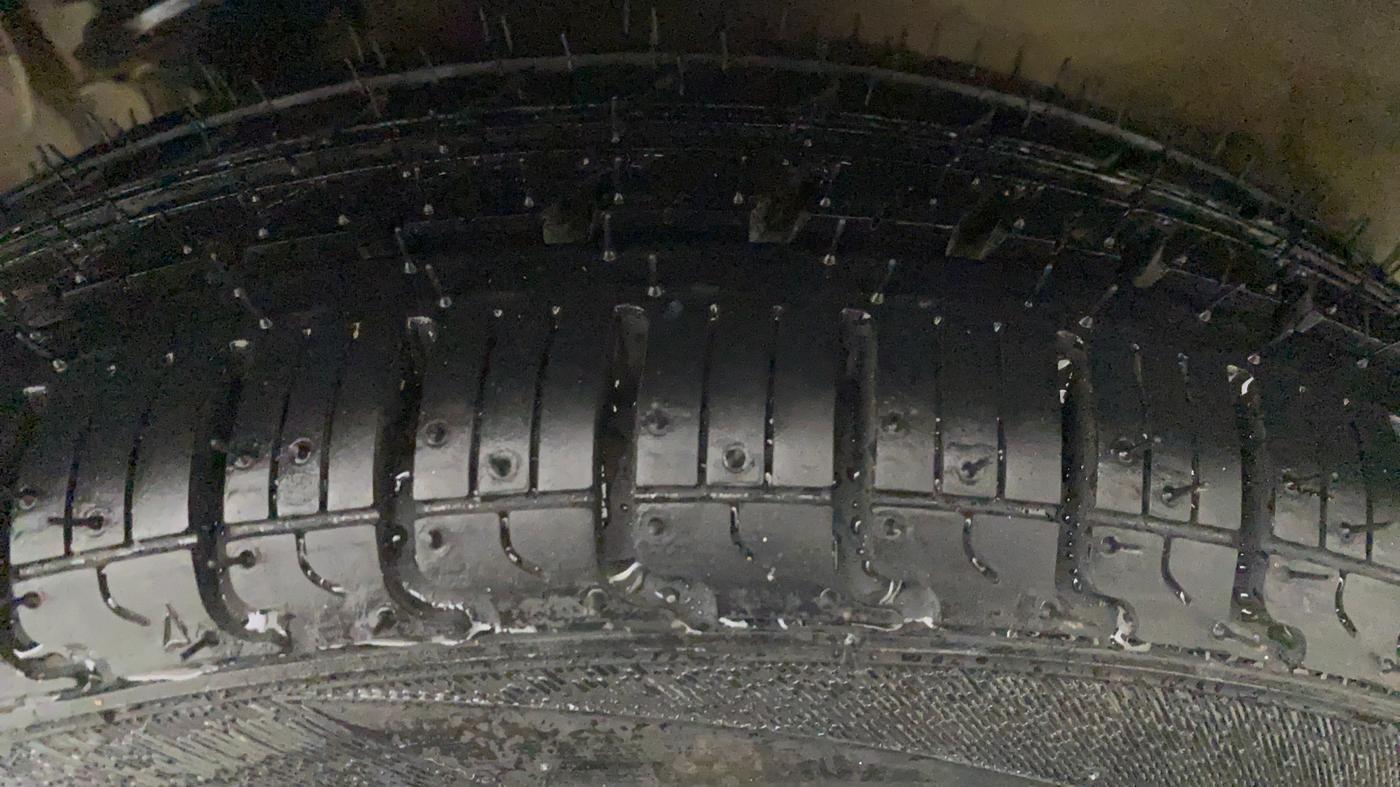 2010 Maruti Alto K10 VXI, Petrol, Manual, 55,500 km, Left Front Tyre Tread