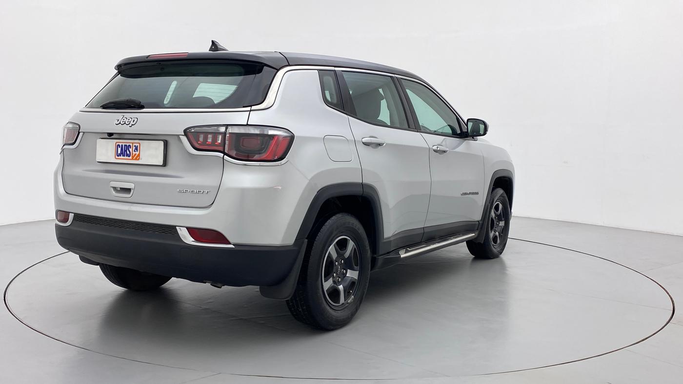 2017 Jeep Compass 2.0 SPORT, Diesel, Manual, 45,267 km, Right Back Diagonal