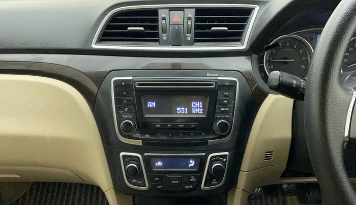 2015 Maruti Ciaz ZXI, Petrol, Manual, 48,058 km, Air Conditioner