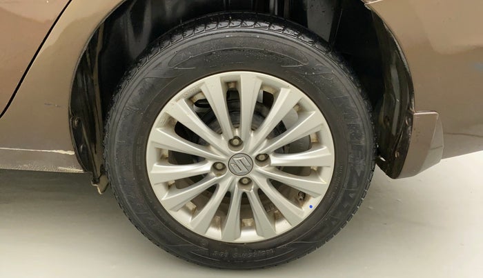 2015 Maruti Ciaz ZXI, Petrol, Manual, 48,058 km, Left Rear Wheel