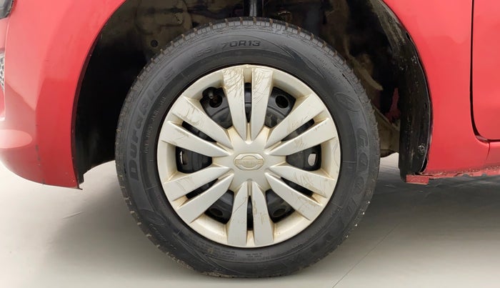 2015 Datsun Go Plus T, Petrol, Manual, 65,584 km, Left Front Wheel