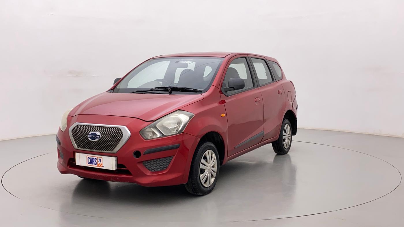 2015 Datsun Go Plus T, Petrol, Manual, 65,584 km, Left Front Diagonal