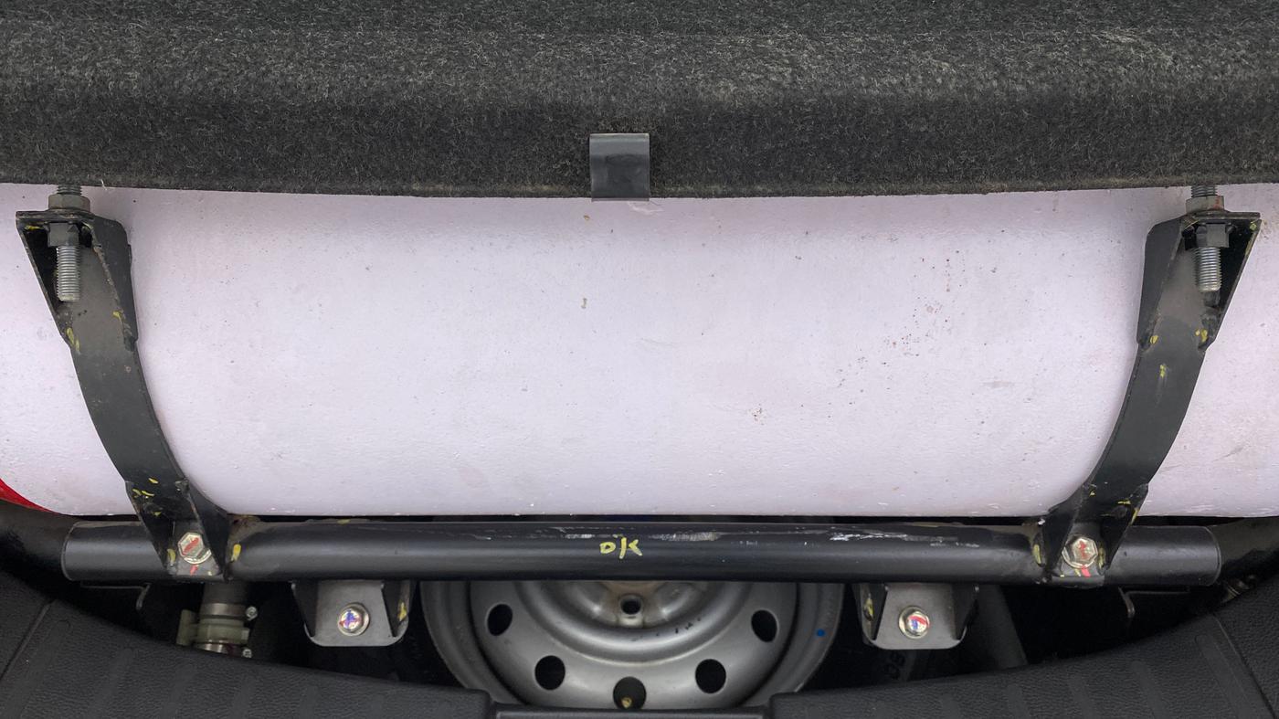 2013 Maruti Wagon R 1.0 LXI CNG, CNG, Manual, 68,380 km, Boot Inside