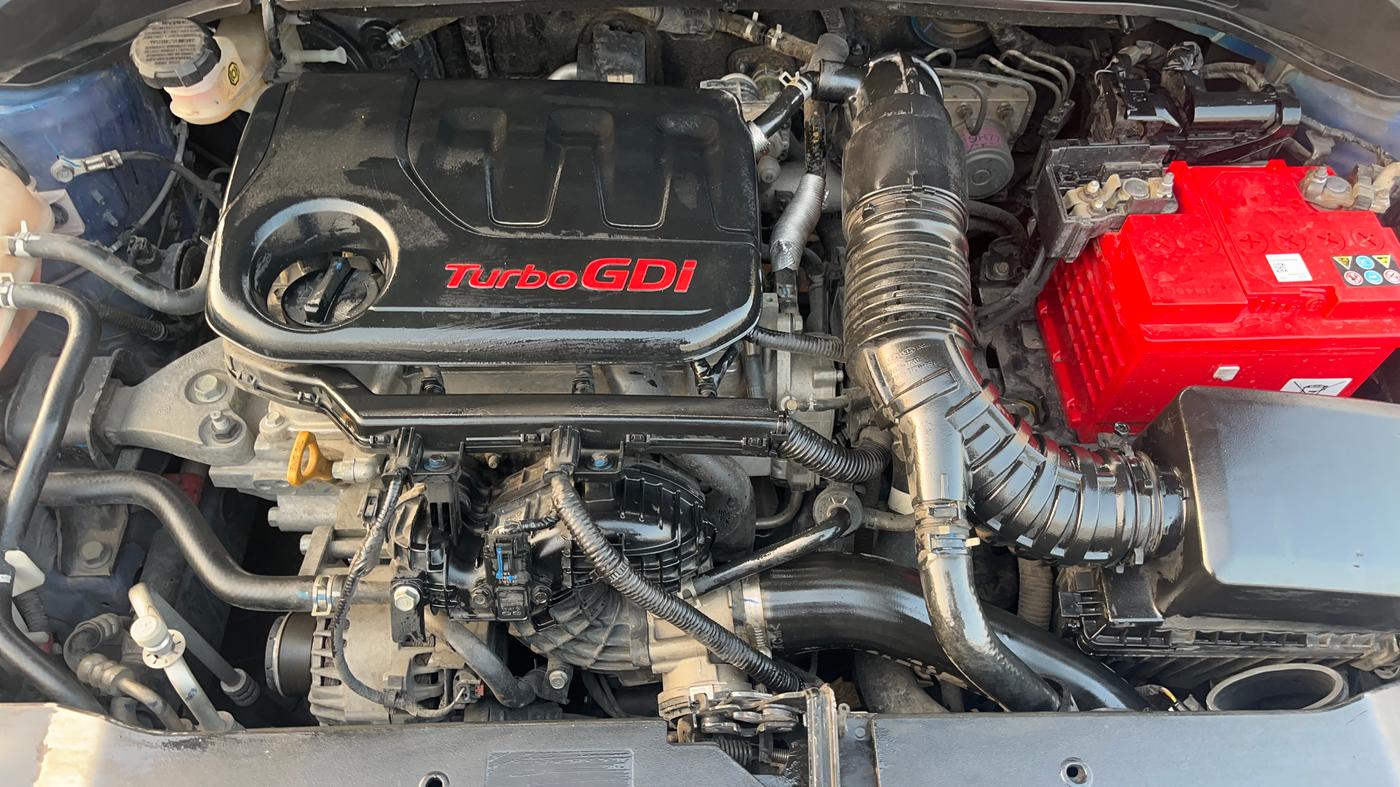 2021 Hyundai NEW I20 N LINE N8 1.0 TURBO GDI IMT, Petrol, Manual, 46,346 km, Engine View