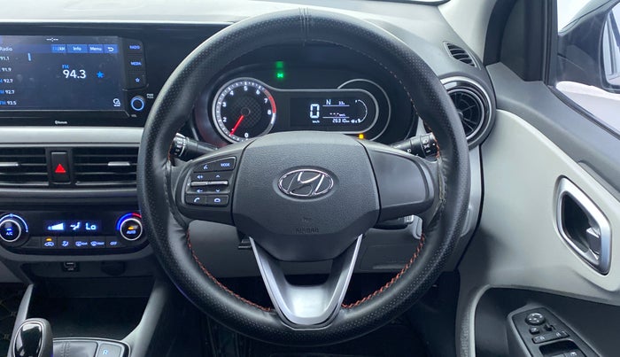 2020 Hyundai GRAND I10 NIOS SPORTZ AMT 1.2 KAPPA VTVT, Petrol, Automatic, 26,310 km, Steering Wheel Close Up