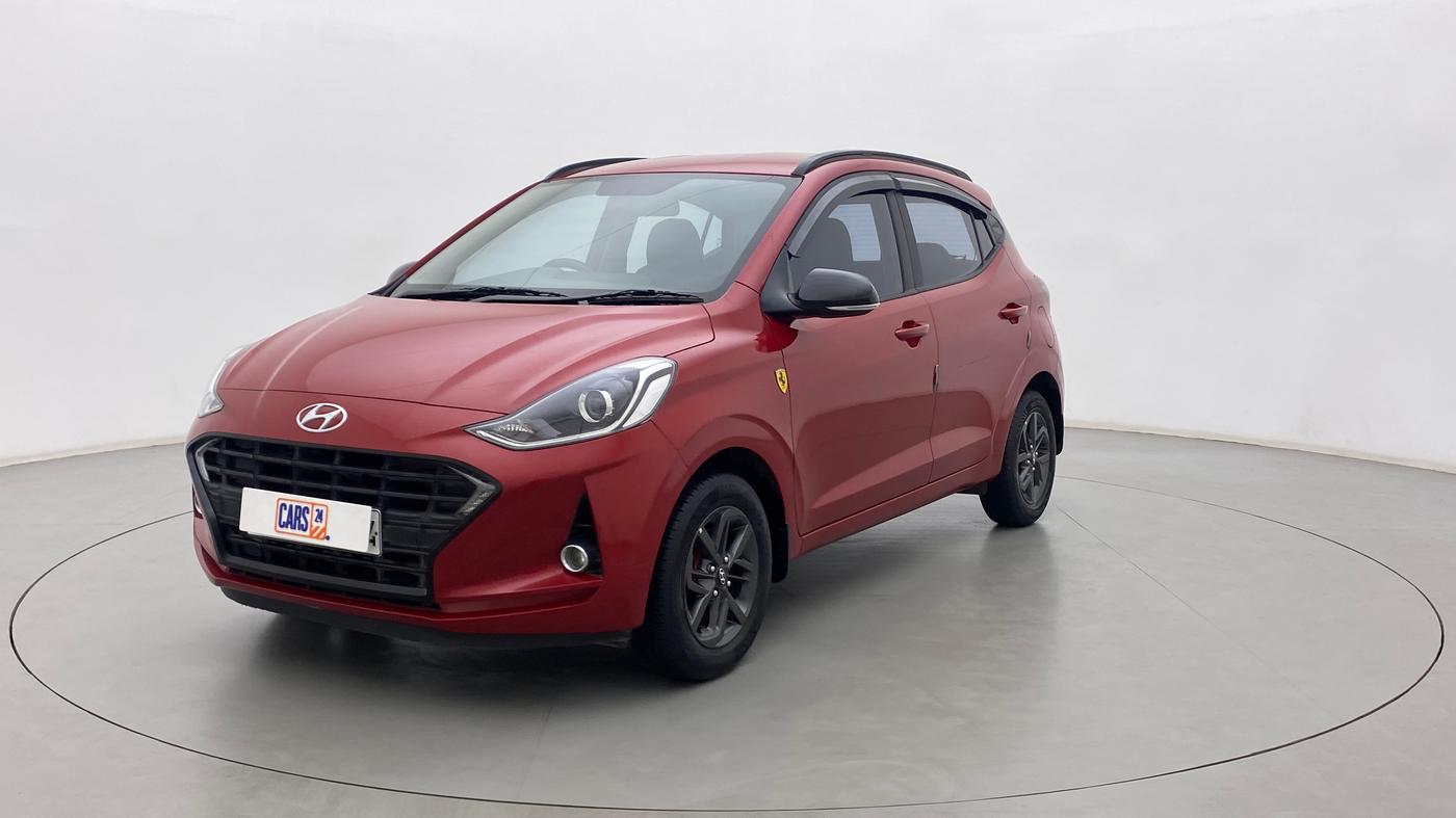 2020 Hyundai GRAND I10 NIOS SPORTZ AMT 1.2 KAPPA VTVT, Petrol, Automatic, 26,310 km, Left Front Diagonal