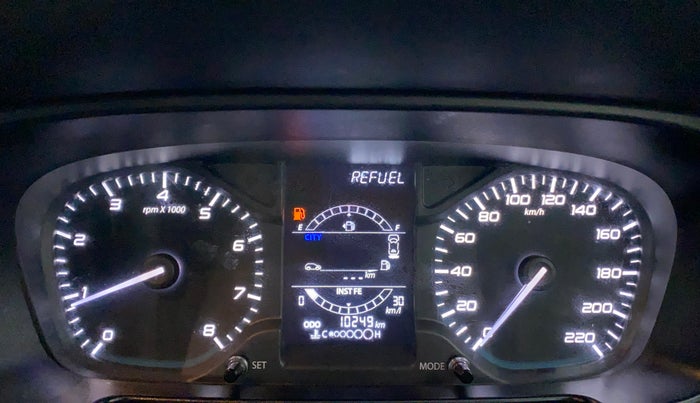 2023 Tata PUNCH ADVENTURE MT, Petrol, Manual, 10,247 km, Odometer Image