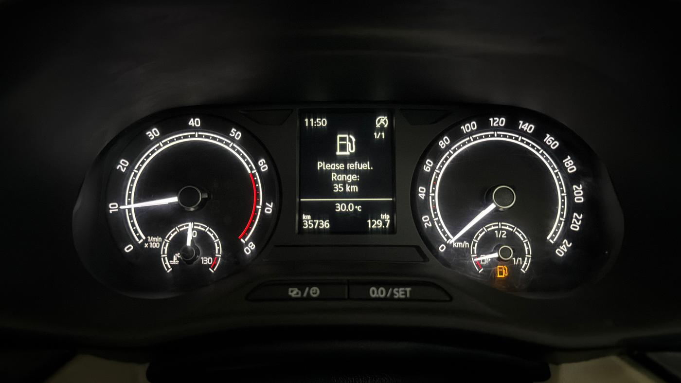 2022 Skoda SLAVIA AMBITION 1.0L TSI MT, Petrol, Manual, 35,731 km, Odometer Image