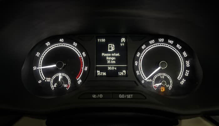 2022 Skoda SLAVIA AMBITION 1.0L TSI MT, Petrol, Manual, 35,731 km, Odometer Image