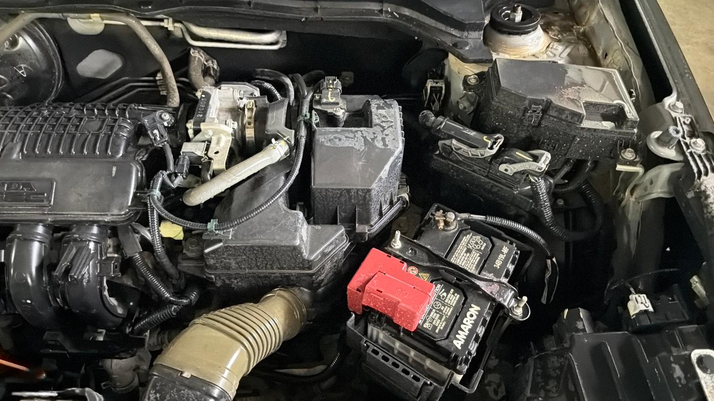 2021 Honda Amaze 1.2L I-VTEC VX CVT, Petrol, Automatic, 14,152 km, Engine View - Left